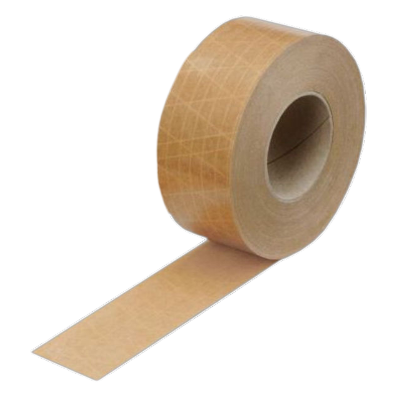 Reinforced kraft paper tape